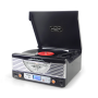 Pyle - PTR8UB , Musical Instruments , Turntables - Phonographs , Sound and Recording , Turntables - Phonographs , Retro Vintage Classic Style Turntable Vinyl Record Player with USB/MP3 Computer Recording (Black)
