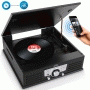 Pyle - AZPTT25UBT , Musical Instruments , Turntables - Phonographs , Sound and Recording , Turntables - Phonographs , Vintage Classic-Style Bluetooth Turntable Vinyl Record Player with USB/MP3 Computer Recording Ability
