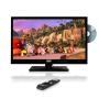 Pyle - PTVDLED24 , Home and Office , TVs - Monitors , 23.6’’ HD LED TV - 1080p HDTV with Built-in Multimedia Disc Player