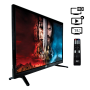 Pyle - PTVDLED32 , Home and Office , TVs - Monitors , 32’’ LED TV - HDTV with Built-in Multimedia Disc Player, HD 1080p Support