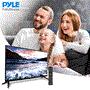 Pyle - PTVDLED33.5 , Home and Office , TVs - Monitors , 32’’ HD DLED TV - Flat Screen TV with Multimedia Disc Combo with Built-in Full Range Stereo Speakers and Full Function Remote Control