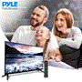 Pyle - PTVDLED33 , Home and Office , TVs - Monitors , 32’’ HD DLED TV - Flat Screen TV with Multimedia Disc Combo with Built-in Full Range Stereo Speakers and Full Function Remote Control