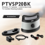 Pyle - ptvsp20bk , Health and Fitness , Hearing Assistance , Wireless TV Speaker - 2.4GHz Bed-Side TV Comfort Hearing System