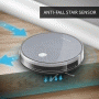 Pyle - PUCRC660 , Home and Office , Robot Vacuum Cleaners , Smart Robot Vacuum Cleaner - Robot Cleaning Vacuum with Downloadable App and Remote Control