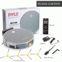 Pyle - PUCRC660 , Home and Office , Robot Vacuum Cleaners , Smart Robot Vacuum Cleaner - Robot Cleaning Vacuum with Downloadable App and Remote Control