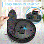 Pyle - PUCRCX70.5 , Home and Office , Robot Vacuum Cleaners , Pure Clean Smart Vacuum Cleaner - Automatic Robot Cleaning Vacuum