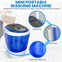 Pyle - PUCWM11 ,  , Compact Home Washing Machine - Portable Mini Laundry Clothes Washer