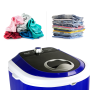 Pyle - PUCWM11 , Home and Office , Vacuums - Steam Cleaners , Compact Home Washing Machine - Portable Mini Laundry Clothes Washer