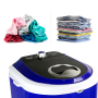 Pyle - AZPUCWM11 , Home and Office , Vacuums - Steam Cleaners , Compact & Portable Washing Machine - Mini Laundry Clothes Washer