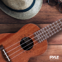 Pyle - PUKT45 , Musical Instruments , Banjo - Ukulele , Soprano Ukulele - Traditional 4-String Ukulele