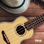 Pyle - PUKT65 , Musical Instruments , Banjo - Ukulele , Soprano Ukulele - Traditional 4-String Ukulele