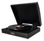 Pyle - PVNTT1B , Sound and Recording , Turntables - Phonographs , Classic Retro USB-To-PC Phonograph/Turntable With Aux-Input Jack (Black)