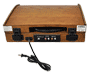 Pyle - PVNTT1T , Musical Instruments , Turntables - Phonographs , Sound and Recording , Turntables - Phonographs , Classic Retro USB Phonograph/Turntable With Aux-Input Jack (Tan)