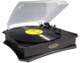 Pyle - PVNTT5UB , Sound and Recording , Turntables - Phonographs , Retro Style Vinyl Turntable With USB-To-PC Recording (Black)