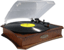Pyle - PVNTT5UT , Sound and Recording , Turntables - Phonographs , Retro Style Vinyl Turntable With USB-To-PC Recording (Maple)