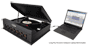 Pyle - pvntt6umb , Sound and Recording , Turntables - Phonographs , Retro Vintage Classic Style Turntable Vinyl Record Player with USB Computer Recording (Black)