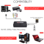 Pyle - pvrc52 , Home and Office , TVs - Monitors , HD External Capture Card Video Recording System - Record Full HD 1080p Video