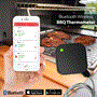 Pyle - pwirbbq40 , Kitchen & Cooking , BBQ & Grilling , Bluetooth Wireless BBQ Thermometer with Smartphone App Control
