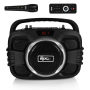 Pyle - PWMA245BT , Sports and Outdoors , Portable Speakers - Boom Boxes , Gadgets and Handheld , Portable Speakers - Boom Boxes , Compact Bluetooth BoomBox Microphone & Speaker System, Built-in Rechargeable Battery, Recording Function, MP3/USB/FM Radio