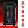 Pyle - PWMA899A.6 , Sound and Recording , PA Loudspeakers - Cabinet Speakers , 8
