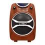Pyle - PWMAB210OR , Sound and Recording , SoundBars - Home Theater , Boom Rock Bluetooth Karaoke Speaker and Recording System, Built-in Rechargeable Battery, Wireless Microphone, USB/SD Card Readers, FM Radio and Remote Control (Orange)