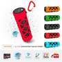 Pyle - PWPBT30RD , Sports and Outdoors , Portable Speakers - Boom Boxes , Gadgets and Handheld , Portable Speakers - Boom Boxes , Bluetooth Water Resistant Flashlight Speaker with Call Answering Microphone, FM Radio, Micro SD Card Reader, AUX-Input (Red)