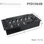 Pyle - PYD1964B.6 , Sound and Recording , Mixers - DJ Controllers , Bluetooth 6-Channel DJ Mixer 19