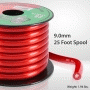 Pyle - RPR425 , Sound and Recording , Cables - Wires - Adapters , 4 Gauge Clear Red Power Wire 25 ft. OFC