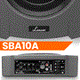 Pyle - SBA10A.5 , On the Road , Vehicle Subwoofers , 10” 900 Watts Low-Profile Active Amplified Car Audio Subwoofer System, Suitable for Under-seat Installations