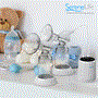 Pyle - SIBPX3 , Misc , Double Electric Breast Pump - Milk Flowing Stimulating Massage with 9 Expression Levels, LCD Back-Lit Display & Anti-back Flow Hygienic Design