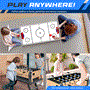 Pyle - SKARFSDT99 , Sports and Outdoors , 38” Table Top Air Hockey and 40” Foosball Set, 2-in-1 Swivel Game Table with Soccer Ball, Pushers, and Pucks Ideal for Game Rooms, Arcades, Bars, Parties, and Family Gatherings