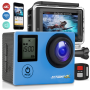 Pyle - SL4KDSBL , Home and Office , Cameras - Videocameras , Gadgets and Handheld , Cameras - Videocameras , ACTION! Cam - 4K Ultra HD WiFi Camera, 1080p+ Sports Action Camera & Camcorder with Slow Motion Recording (Blue)