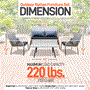 Pyle - SL4PCGR51 , Sports and Outdoors , 4 Pcs. Patio Outdoor Rattan Furniture Set - Includes 1 Double Chair & 2 Single Chairs with Soft Cushion, and 1 Glass-top Coffee Table (Light Gray)