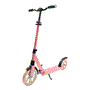 Pyle - SLADTPK , Sports and Outdoors , Kids Toy Scooters , Lightweight and Foldable Kick Scooter - Adjustable Scooter for Adults, Alloy Deck with High Impact Wheels (Pink)