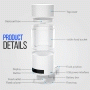 Pyle - SLAFF76 , Misc , Smart Digital Fish Feeder - Automatic Fish Tank Aquarium Fish Food Dispenser System