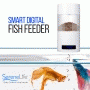 Pyle - SLAFF76 , Misc , Smart Digital Fish Feeder - Automatic Fish Tank Aquarium Fish Food Dispenser System
