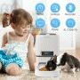 Pyle - SLAPF18 , Misc , Smart Automatic Pet Feeder - Digital Pet Food Dispenser with Voice Recorder
