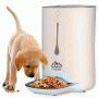 Pyle - SLAPF30 , Misc , Smart Automatic Cat & Dog Food Dispenser - Digital Pet Feeder with Voice Message Playback