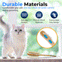 Pyle - SLBBBR300 , Health and Fitness , Pet Supplies , Double-Sided Pet Grooming Brush - Skin-Friendly Pin Brush and Bristle Comb with Massage Particles for Dogs, Cats, and Other Furry Pets
