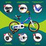 Pyle - SLBKBLU62 , Sports and Outdoors , Kids Toy Scooters , 16