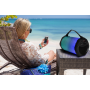 Pyle - slbsp18 , Sports and Outdoors , Portable Speakers - Boom Boxes , Gadgets and Handheld , Portable Speakers - Boom Boxes , Pro-TubeFX Portable Bluetooth Boombox Speaker Radio, Built-in Rechargeable Battery, Flashing DJ Lights, MP3/USB/Micro SD/FM Radio