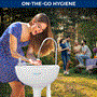 Pyle - SLCASN18 , Misc , Portable Hand-Wash Sink / Water Faucet Washing Station (5+ Gal. Capacity)