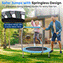 Pyle - SLELT367 , Misc , Sports Exercise Spring-less Kid Size Trampoline