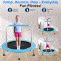 Pyle - SLELT367 , Misc , Sports Exercise Spring-less Kid Size Trampoline