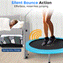 Pyle - SLELT403 , Misc , Spring-less Sports Jumping Fitness Trampoline, Adult Size