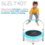 Pyle - SLELT407 , Misc , Spring-less Sports Jumping Fitness Trampoline, Adult Size