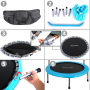 Pyle - slelt407 , Misc , Spring-less Sports Jumping Fitness Trampoline, Adult Size