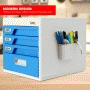 Pyle - slfcab20 , Home and Office , Storage - Organization , Security File Cabinet - Multi-Drawer Filing Cabinet with Combination Lock (4-Drawer)