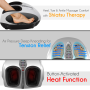 Pyle - slftmsg35 , Home and Office , Therapeutic , Foot Massager - Heel, Toe & Ankle Massage Comfort with Shiatsu Therapy