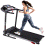 Pyle - SLFTRD26BT , Home and Office , Fitness Equipment - Home Gym , Health and Fitness , Fitness Equipment - Home Gym , Folding Treadmill Motorized Running Machine - 12 Pre-set Program, 1.0 HP Power, Max Speed 6.0 MPH, 3